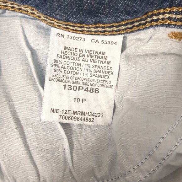 Riders Bootcut Denim Blue Jeans Women's Petite Size 10 - Picture 9 of 9